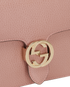 Interlocking GG Shoulder, &pound;550, Handbags, Pink, Leather, Other view